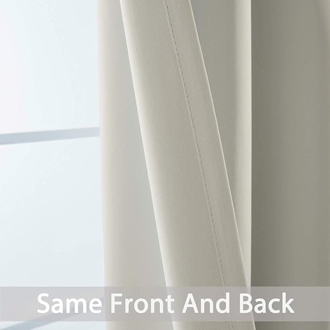 Yakamok Blackout Curtains Room Darkening Thermal Insulated Window Panels - Image 6