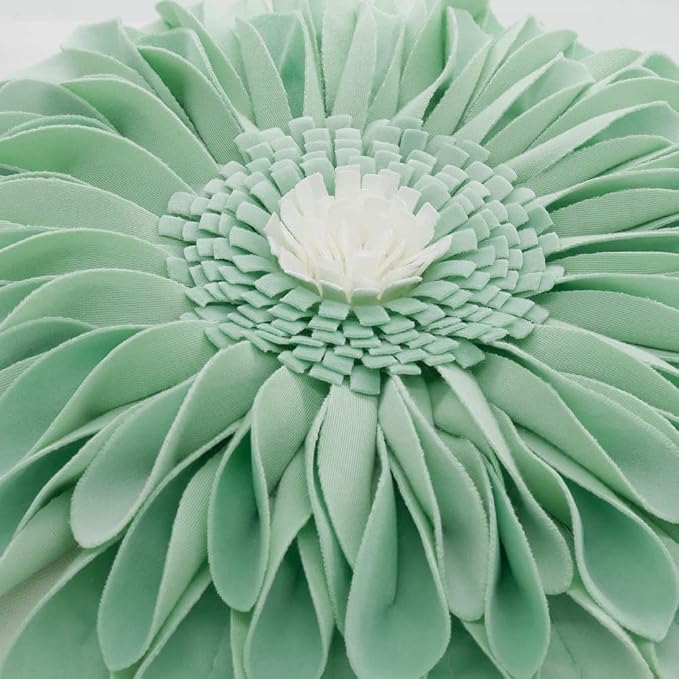OiseauVoler 3D Sunflower Throw Pillow Cover Decorative Handmade Cushion Cover - Image 3