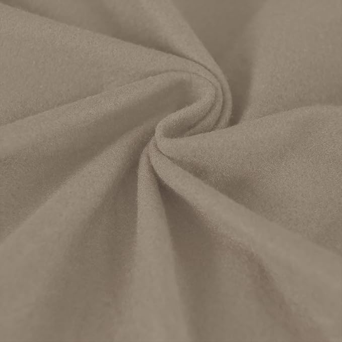 Easy-Going 2 Pieces Microfiber Stretch Chair Slipcover – Spandex Soft Fitted - Image 7
