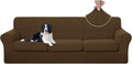 U-NICE HOME 4 Pieces Oversized Stretch Couch Cover Sofa Cover Washable Slipcover by U-NICEHOME