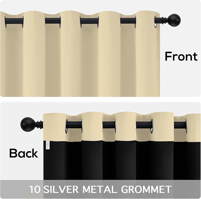 Thermal Insulated 100% Blackout Curtains - Image 6
