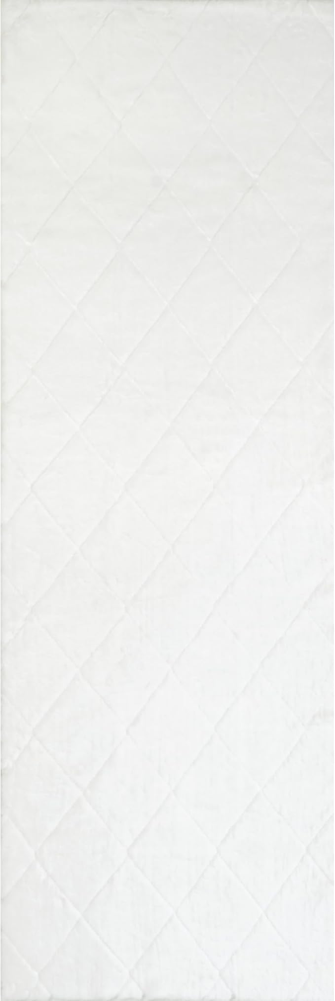 nuLOOM SuperiorWash Amy White, Fluffy Shag, Soft and Fluffy, High Traffic - Image 4