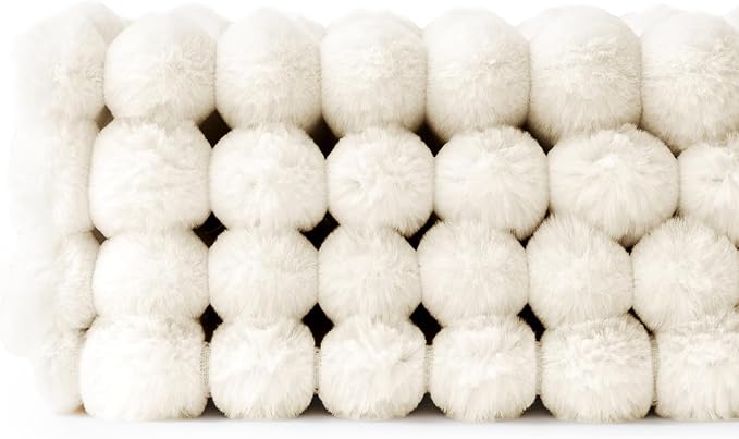 MIULEE Faux Fur Plush Decorative Throw Pillow Covers 18x18 Set of 4, Spring - Image 7