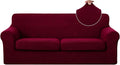 U-NICE HOME 3 Pieces Stretch Couch Cover Sofa Cover Washable Sofa Slipcover by U-NICEHOME