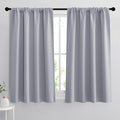 RYB HOME Blackout Curtains for Bedroom Living Room 63 inches Long, Thermal by RYBHOME