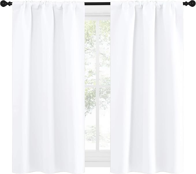 NICETOWN RV Curtains for Camper Windows, Home Decoration Light Filtering Drapes - Image 2