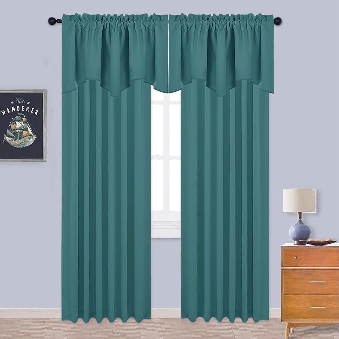 NICETOWN Cafe Curtains for Half Window - Image 4