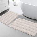 Turquoize Chenille Bathroom Rugs Set Non-Slip Bath Mats Extra Soft and by Turquoize