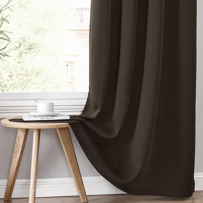 ChrisDowa 100% Blackout Curtains 84 inch Long - Image 7