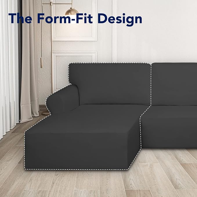 PureFit Super Stretch Sectional Couch Covers - Image 3