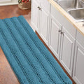 Turquoize Non-Slip Bath Mat Oversize Bathroom Rug Shag Shower Mat Ultra Soft & by Turquoize