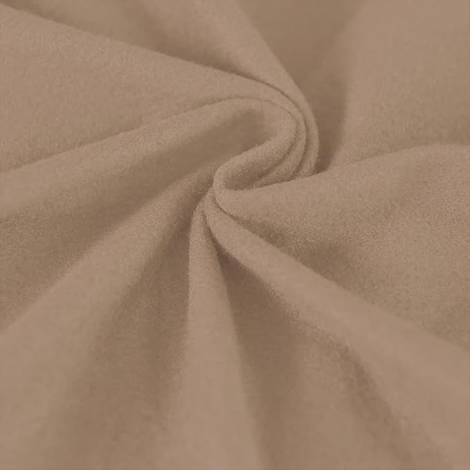 Easy-Going 2 Pieces Microfiber Stretch Chair Slipcover – Spandex Soft Fitted - Image 6