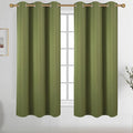 Diraysid Olive Green Grommet Blackout Curtains by Diraysid%2C+refresh+your+life
