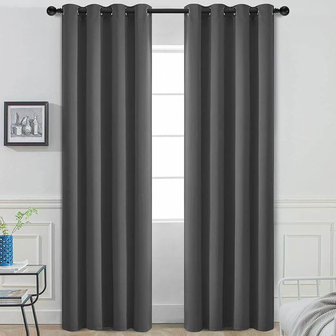 Yakamok Blackout Curtains Room Darkening Thermal Insulated Window Panels by Yakamok