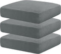 MAXIJIN Velvet Stretch Cushion Covers Fitted Couch Cushion Slipcovers Sofa Seat by MAXIJIN