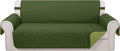Reversible 4 Seater Sofa Cover 91 Inch Large Couch Cover Furniture Protector by LuxshareHome