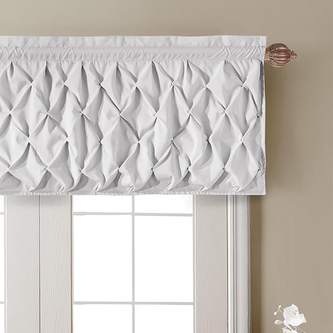 VCNY Home Pintuck Valance Curtain - Image 3