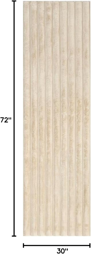nuLOOM SuperiorWash Collection Kai Beige, Fluffy and Cozy, High Traffic - Image 2