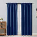 OVZME Royal Blue Blackout Curtains by OVZME