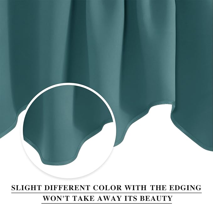 NICETOWN Cafe Curtains for Half Window - Image 3