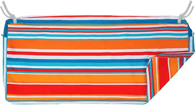 NettyPro Outdoor Loveseat Bench Cushion Cover 42 x 18 x 3 Inch, Water Resistant by NettyPro