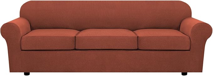 H.VERSAILTEX 4 Piece Stretch Sofa Covers by HVERSAILTEX