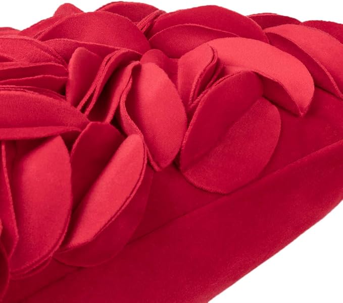 KINGROSE Handmade 3D Flower Throw Pillow Cover Decorative Cushion Cover Soft - Image 5