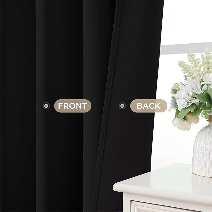 Joydeco Blackout Curtains 84 Inch Length 2 Panels Set, Thermal Insulated Long - Image 9