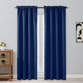 OVZME Royal Blue Blackout Curtains by OVZME
