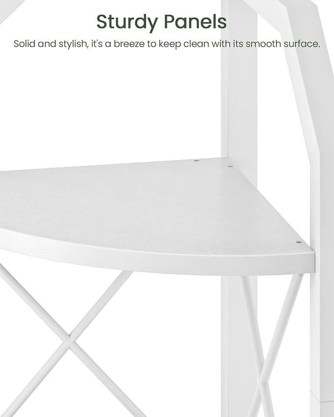CHOEZON 6-Tier Industrial Corner Shelf, 71.2" Corner Storage Stand, Plant Stand - Image 5