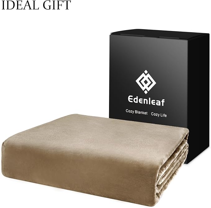 Edenleaf Big Oversized Soft Blanket, Giant Fleece Companion 120x120, California - Image 5