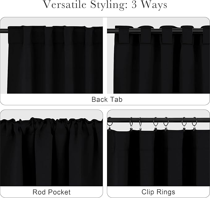 PONY DANCE Black Out Window Curtains - Image 5