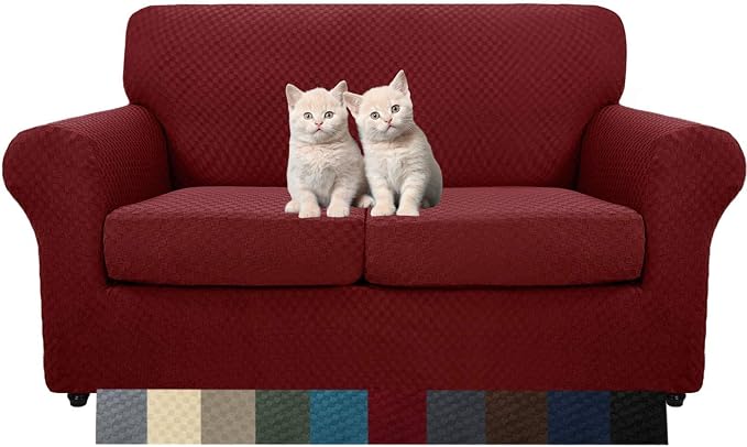 MAXIJIN 3 Piece Jacquard Couch Covers by MAXIJIN