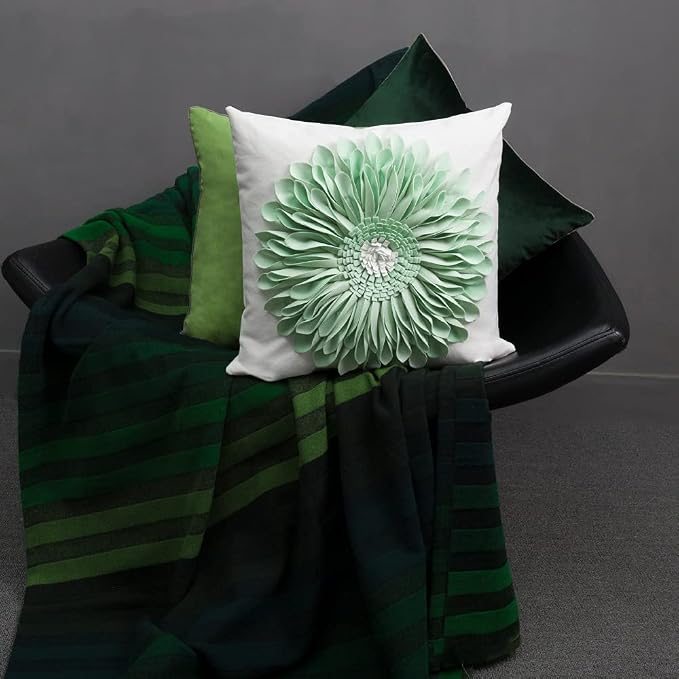 OiseauVoler 3D Sunflower Throw Pillow Cover Decorative Handmade Cushion Cover - Image 7