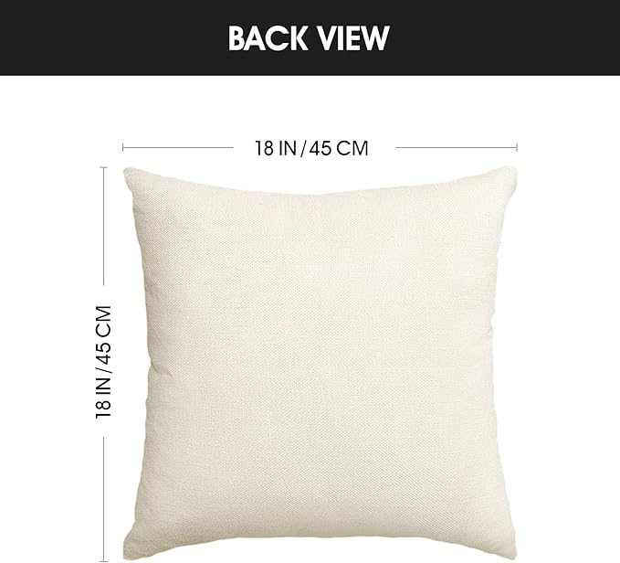 AVOIN colorlife Home Sweet Home Spring Summer Flowers Throw Pillow Covers - Image 6
