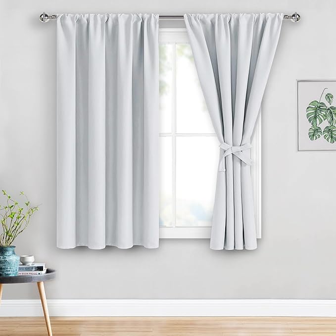 JIUZHEN Window Curtains Panels by JIUZHEN