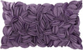 KINGROSE Hand Crafted Stereo Flower Throw Pillow Cover Rectangular Cushion by KINGROSE