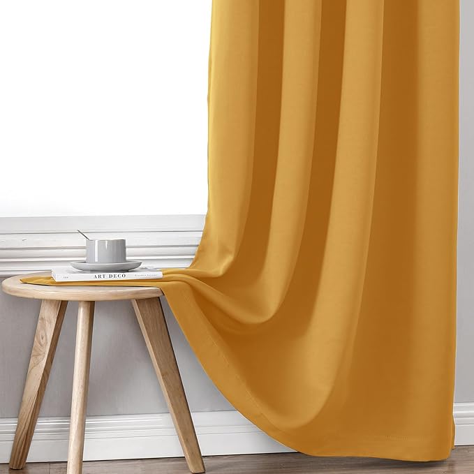 ChrisDowa 100% Blackout Curtains 120 inch Long - Image 7