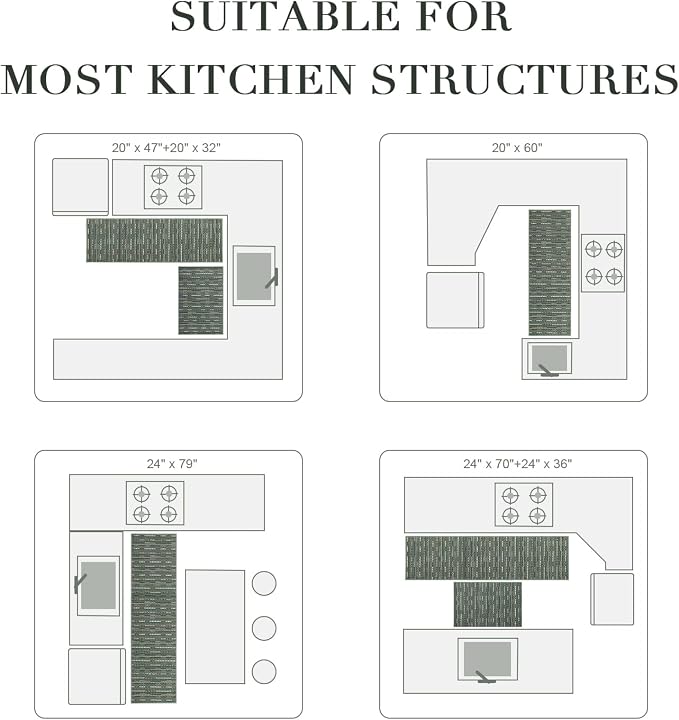 Kitchen Rugs-Non Slip Kitchen Mats - Image 5