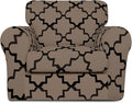 Easy-Going 2-Piece Stretch Couch Cover Print Fleece Sofa Slipcover, Micro Fiber by Easy-Going