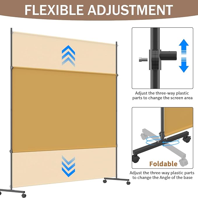 Single Panel Room Divider/Privacy Screen - Image 4
