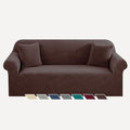YEMYHOM Couch Cover Latest Jacquard Design High Stretch Sofa Covers by YEMYHOM
