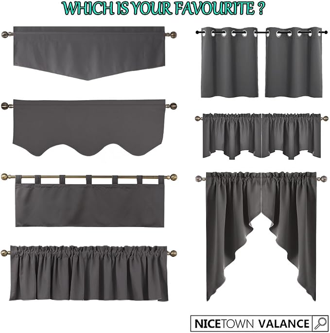 NICETOWN Camper RV Curtain Valance - Image 6