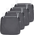 NettyPro Patio Cushion Covers Replacement Set 4 Water Repellent UV Resistant by NettyPro