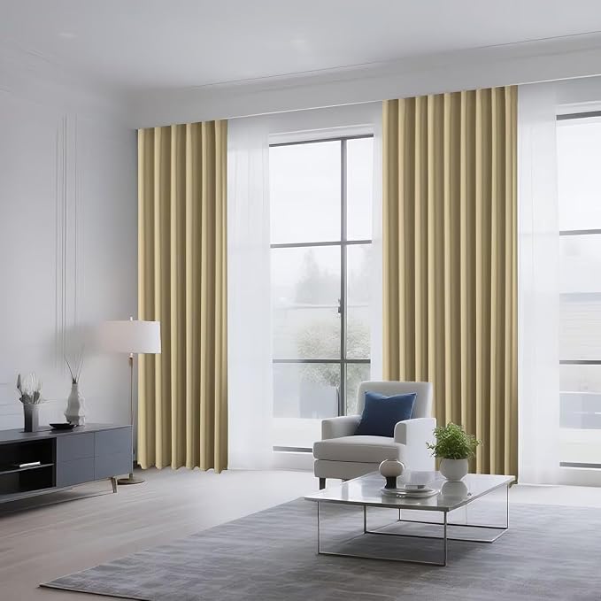 Joydeco Blackout Curtains for Bedroom 84 inch Long 2 Panels, Thermal Insulated - Image 7