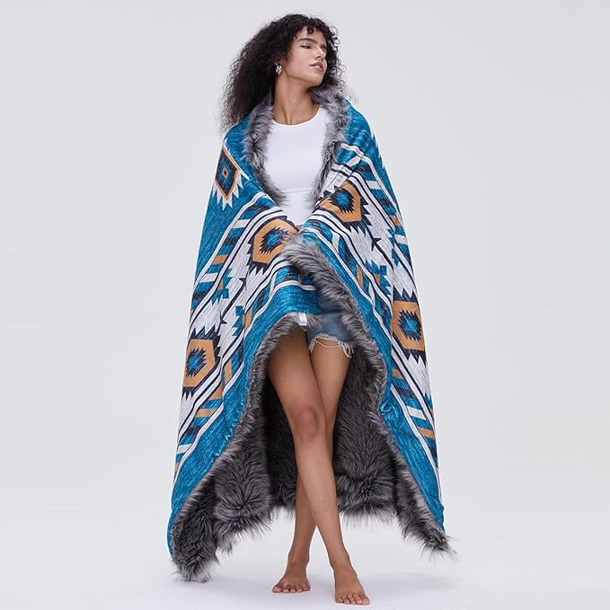 Luxury Plush Faux Fur Throw Blanket - Image 6