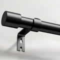 Extra Long Curtain Rods for Windows 32 to 240 Inch, 1 Inch Black Heavy Duty by IFELS