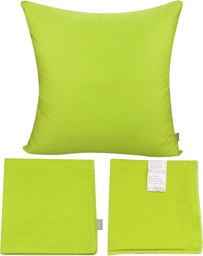 Thmyo 4-Pack 100% Cotton Comfortable Solid Decorative Throw Pillow Case - Image 6