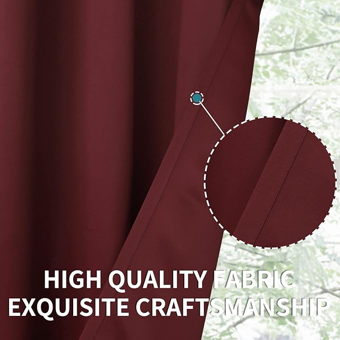 BGment Blackout Curtains for Living Room - Image 7