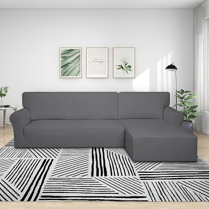 PureFit Super Stretch Sectional Couch Covers - Image 2